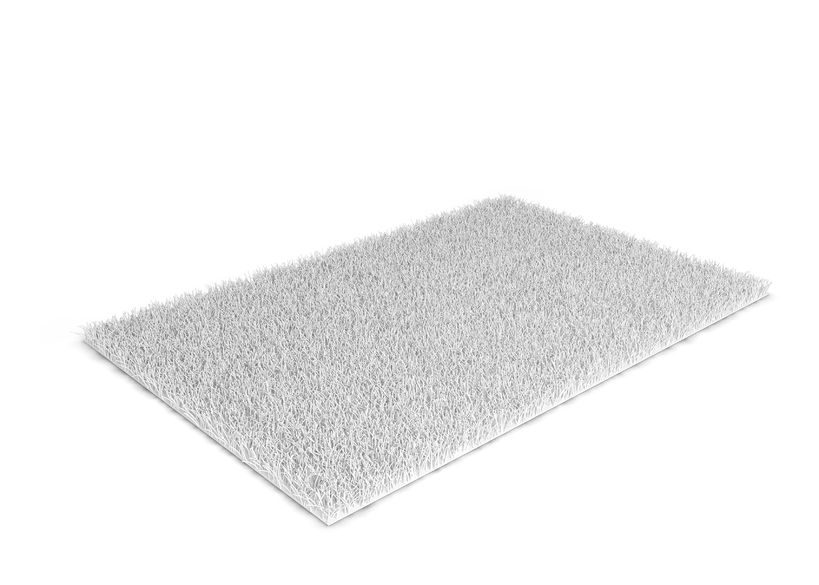 36436770 - shaggy carpet. 3d illustration isolated on white background