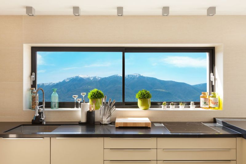 44117473 - modern house beautiful interiors, detail kitchen