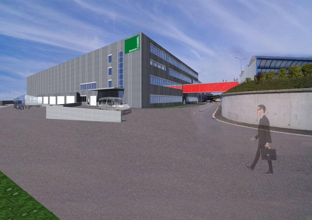 DELTA slavnostně předala Mann Hummelu halu s plochou téměř 8 000m2