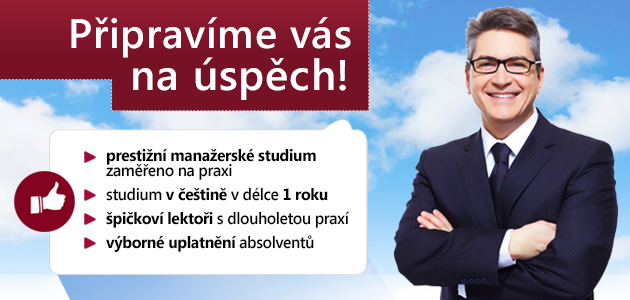 Prestižní titul MBA pomůže rozšířit vaše schopnosti a znalosti v oblasti podnikání