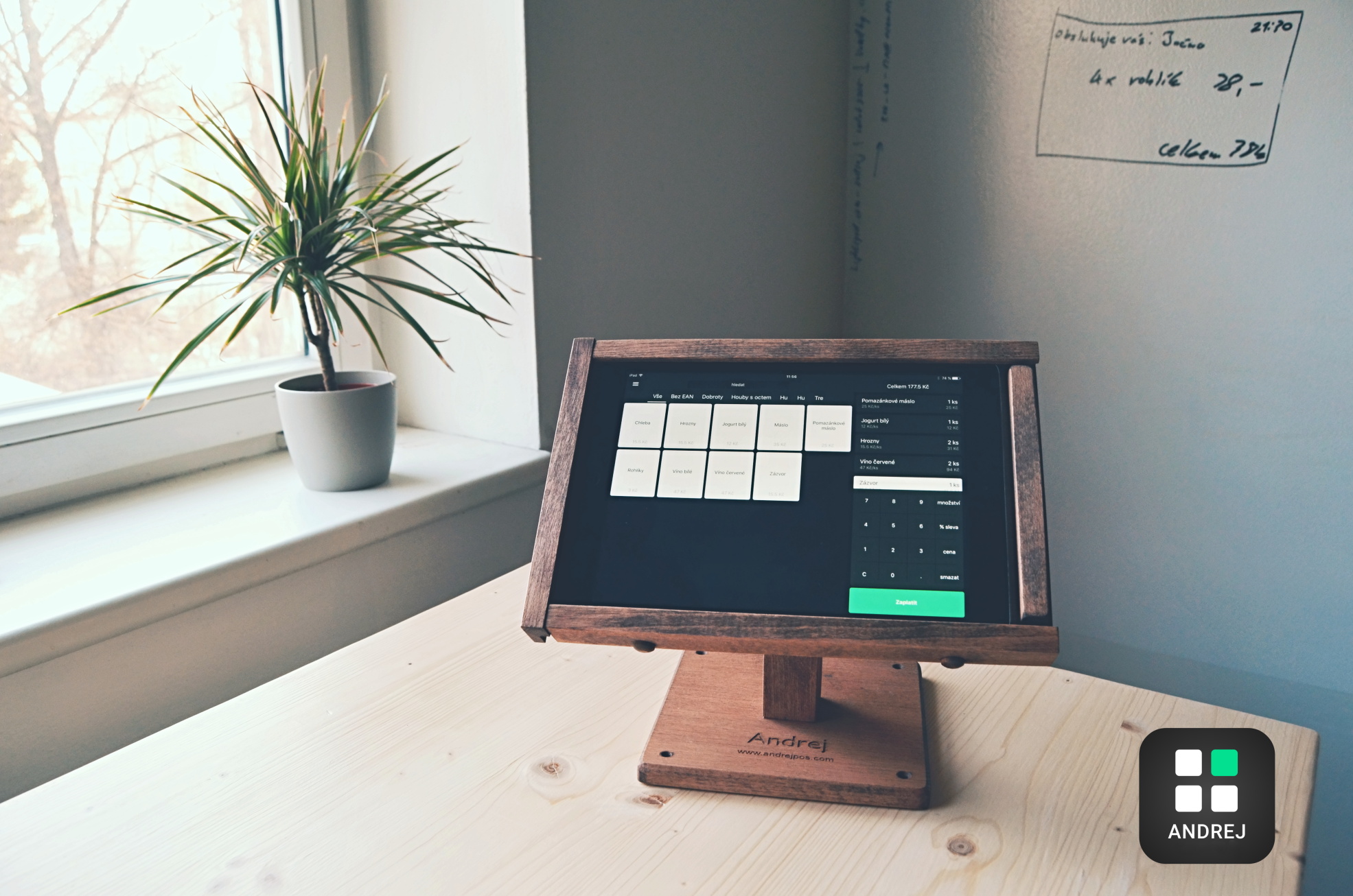 Není Andrej jako Andrej: Nový pokladní systém pro Apple