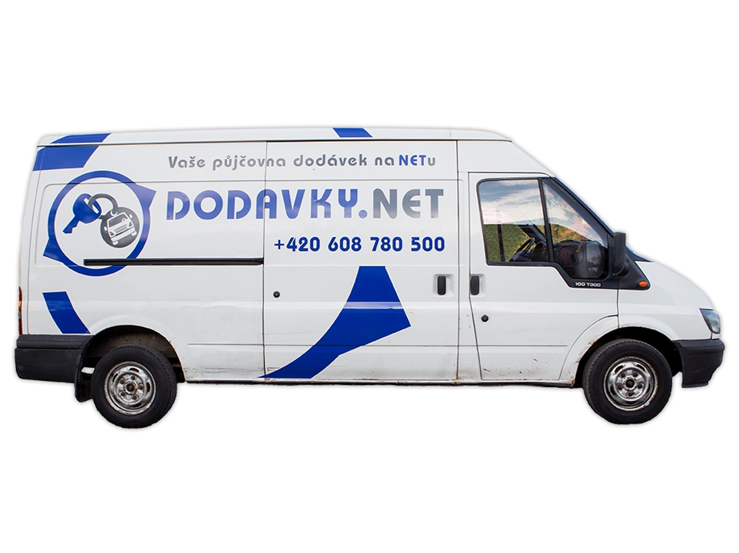 Pronájem dodávky k jakýmkoliv účelům