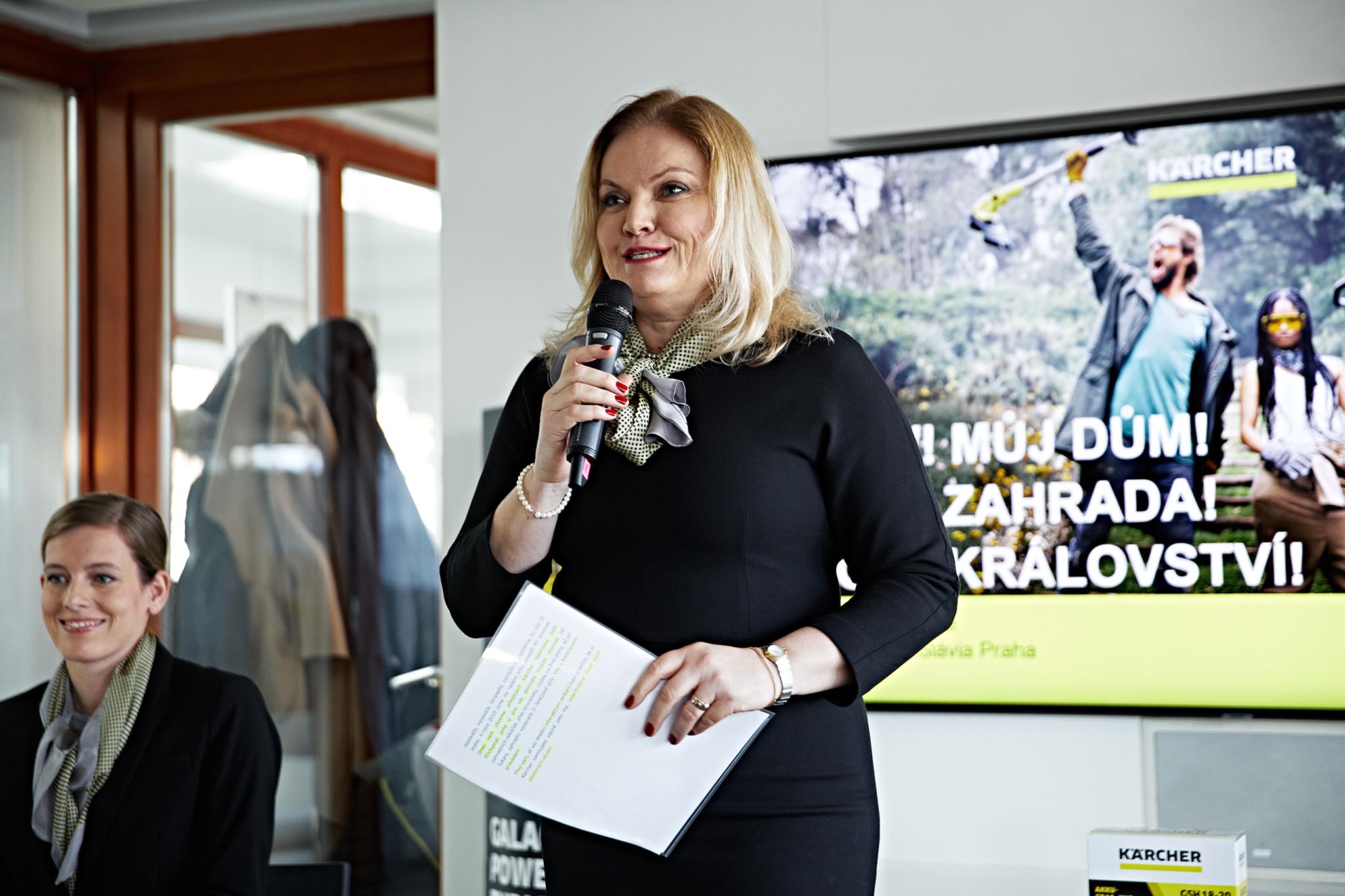 Tisková konference Kärcher udává směr