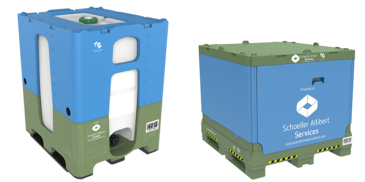 Půjčte si výhodně plastové palety a kontejnery