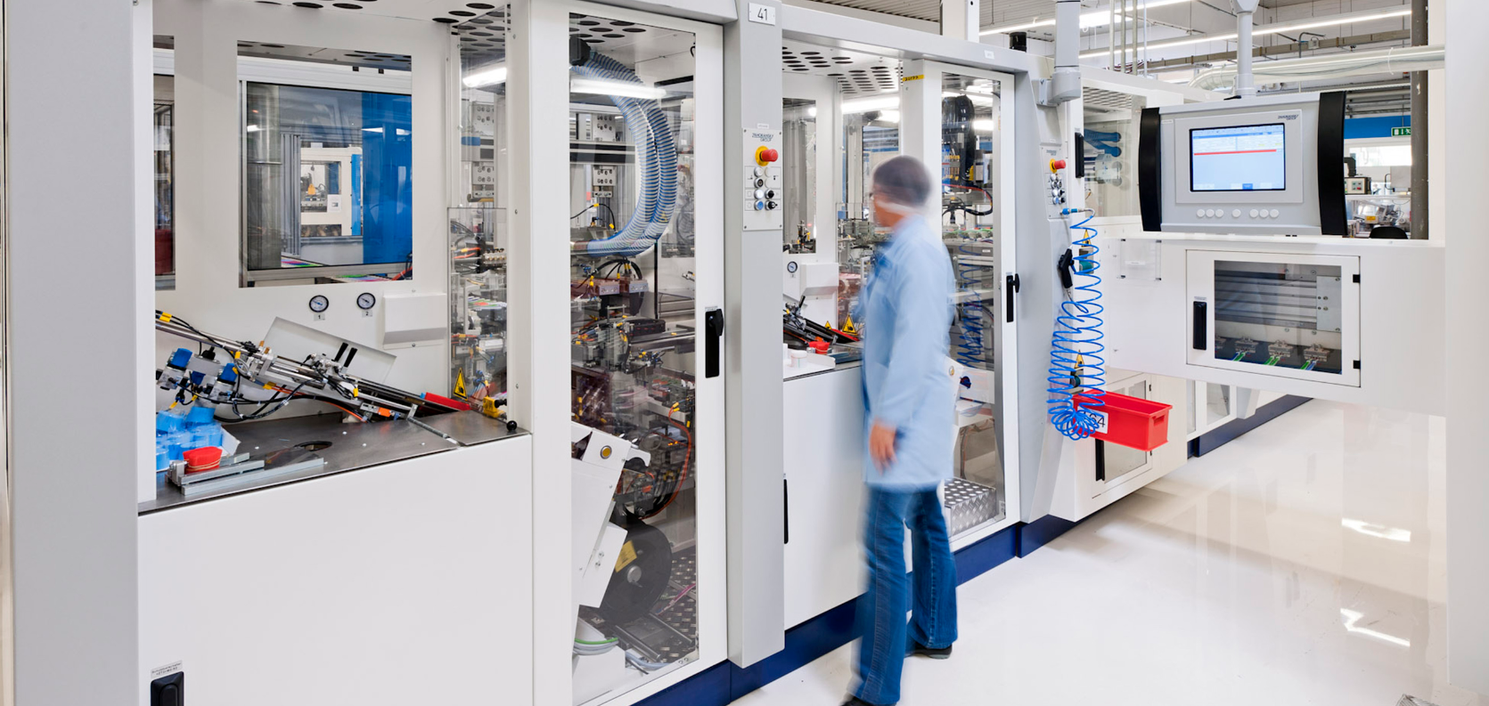 Zajištění bezpečnosti strojů pomocí přístrojů Eaton